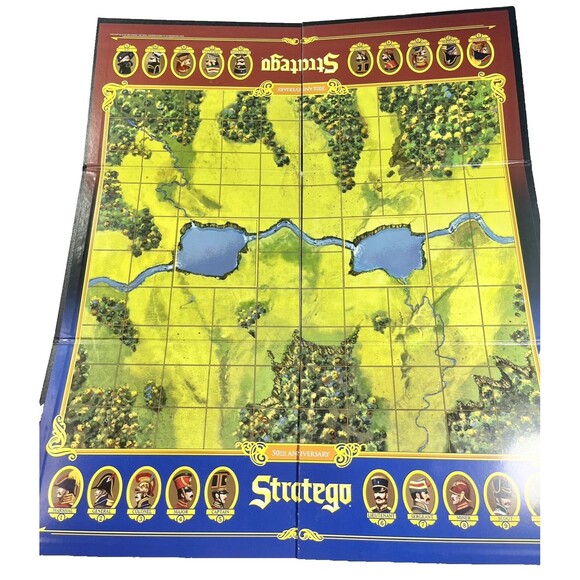 Stratego 50th Anniversary Edition 2011 Special Gold Tin Box Board Game Complete - Picture 5 of 10